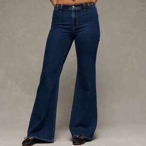 American Eagle Stretch High-Waisted Flare Jeans
